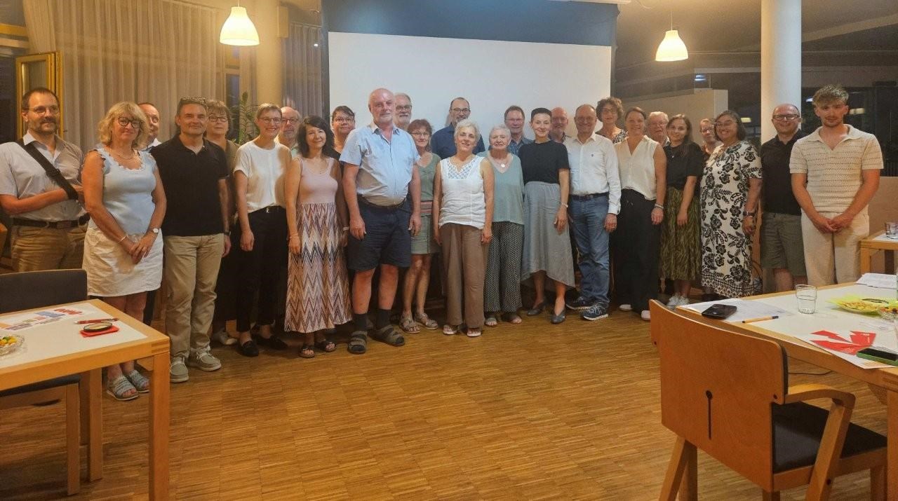 Gruppenfoto der Delegierten der Vertreterversammlung